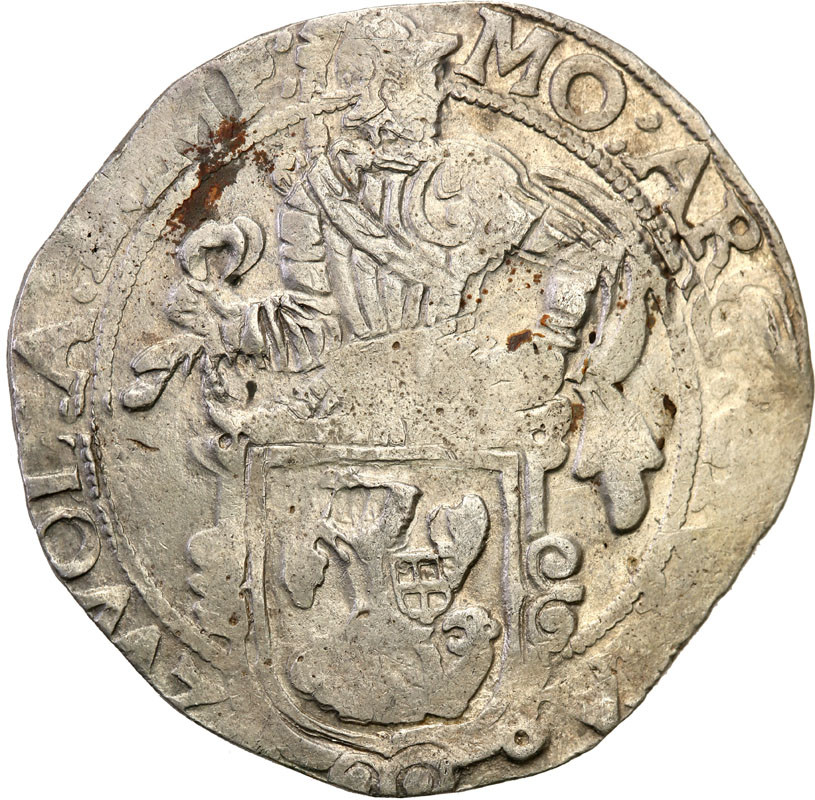 Niderlandy, Zwolle. Talar lewkowy (Leeuwendaalder) 1648
